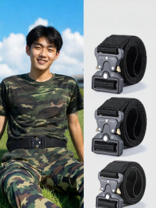 JVBV | Elastic Adjustable Waist Belt For Military Training