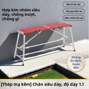 Adjustable Aluminum Multipurpose Scaffold Stool