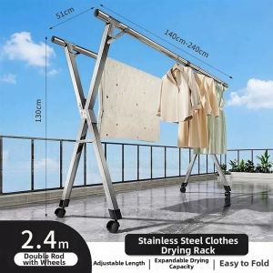 Hotata | Extendable Folding Clothes Drying Rack