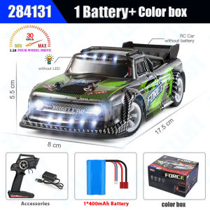 WLtoys | WLtoys 1:28 284131 284010 2.4G Racing Mini RC Car 30KM/H 4WD Electric High Speed Remote Control Drift Vehicle Toys for Boys