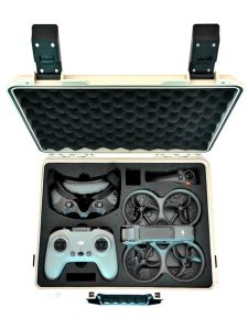 Deby Aerial Photography Applicable to DJI Dajiang Avata2 Storage Box Crossing Machine Second Generation Safe and Explosion Protective Anti-Pressure Waterproof Avatar FPV Remote Control Suitcase Bag without Accessories Full Set Protection Storage Box