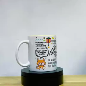 Transfer it 11oz Positive Motivational Daily Reminder Inner Color Mug Perfect for Gift Ideas