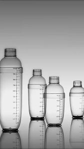 Lọ Shaker Bình lắc nhựa nhám - Dụng cụ pha chế - Thiết bị máy móc pha chế