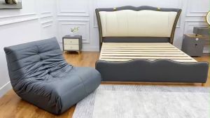 Ghế sofa lười Tago LACASA thư giãn đọc sách xem TV ngồi phòng khách. Nhập khẩu cao cấp. Căn hộ chung cư nhà phố hiện đại