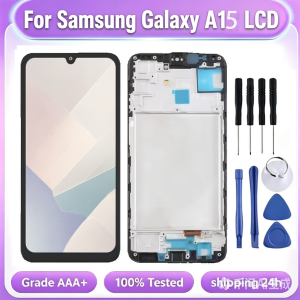 Display Screen For Samsung A15 A155F A155F/DSN A155M TFT With Frame A155M/DS A155P A156B/DS A156U A156U1 A156U1/DS With Tools