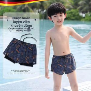 Quần Bơi Cho Bé Trai Khô Nhanh Thoáng Khí Chống Càng Cụt
