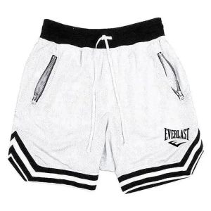 EVERLAST 2026 new Sports Basketball Shorts Mens Summer Casual Loose Breathable Mesh Shorts Fashion Hip Hop Sports Shorts
