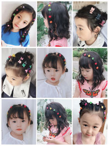 Korean Childrens Hair Accessories Small Hair Clip Cute Princess Girls Headdress Small Jaw Clip Baby Hair Clips Baby Girl Accessories