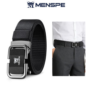 MENSPE Men Belt Outdoor Tactical Belt Quick Release Buckle Belt Nylon Waistband Youth Sports Canvas Pant Belt Simple Nice Waistband Nylon Heavy Duty Waist Strap High Strength Adjustable Training Belt