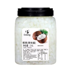 Dunhuang Original Coconut Fruit Milk Tea Shop Special Raw Materials Coconut Meat Barrel Fruit Fishing Ingredients Coconut Jelly Bag