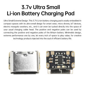1/5/10/20/50PCS Mini Li-Ion Battery Charging Pad 3.7V 4.2V 18650 Keyboard Charging Power Plate Protection Type C Input Module