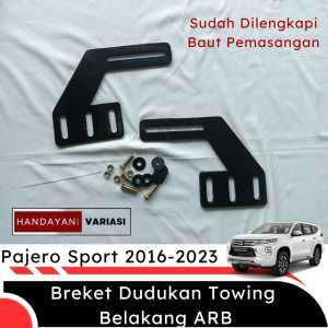 Breket Towing Belakang Arb PAJERO SPORT 2016 2023 Dudukan Bumper Besi Belakang