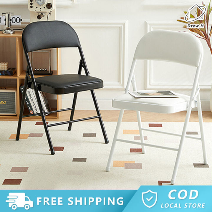 Gallery Detail: Ready Stock Conference Folding Chair Home Computer Leisure Seat Simple