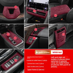 Lourmarin | Rear Air Vent Kick Protection Accessory for Toyota Alphard & Vellfire Series 40 Models