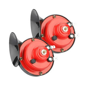 Vehicle Snail Horn 12V Super Powerful Sound Waterproof Snail-shaped Automotive Loudspeaker for Truck Motocycle Boat RV UTV ATV