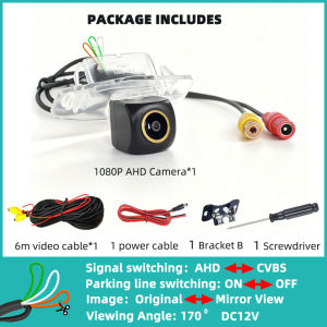 QXNY Backup Camera Rear View Reverse 170° AHD1080P/720P Cam Parking Fits Honda Accord Spirior Civic City RDX Ciimo Crider Everus