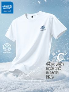 Jeanswest | Áo Thun Nam Chạy Bộ Thể Thao Lụa Ice Silk Khô Nhanh Thoáng Khí