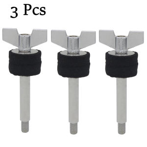 IRIN | SLADE 3/5 Pcs Drum Cymbal Stacker Iron Plating Drum Hanging Screw Metal With Felt Washers Percussion Instrument Accessories Drum
