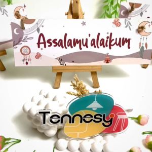 Pajangan Pintu Hiasan Dinding Gantungan Tali Boho Etnic 30x10cm Dekorasi Dinding Kamar Tidur Rumah