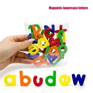 Magnetic Letters Numbers Alphabet ABC.123 Fridge Magnets Plastic Educational Preschool Learning Toy Set Uppercase Lowercase Math