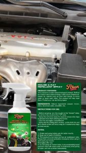 Chai Xịt Đuổi Chuột khoang máy Ô tô XS 500ML Hàng Thái Lan - Xịt Đuổi Chuột Côn Trùng XS An Toàn & Hiệu Quả Cho Người Dùng