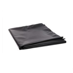 Black PVC Bed Sheets Waterproof Foldable Plastic Mattress Cover Oil Proof Easy Clean For Spa Massage