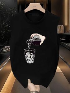 Áo Thun Không Tay Mùa Hè Phong Cách Mỹ Thường Ngày Bằng Cotton Nguyên Chất Thời Trang HongKong Đa Năng Bóng Rổ Áo Bóng Rổ