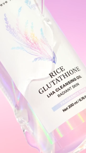 MARY&MAY Rice Glutathione LHA Cleansing Oil - Hydrating Deep Cleanse Pore Purifying 200ml