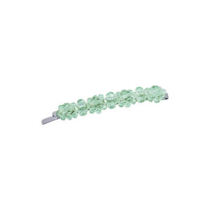 Elegant Green Crystal Hair Clip Womens Side Hair Accessories Stylish Luxury Feeling Fine Craftsmanship Hairpins