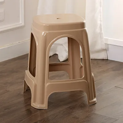 gumahus | Sturdy Home Adult Plastic Stool Dining Chair Bathroom Side Table