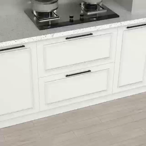 KEYN Aluminum Alloy 3 Layer Kitchen Pull Out Slide Drawer Plate Bowl Holder Cabinet Shelf Storage Organizer