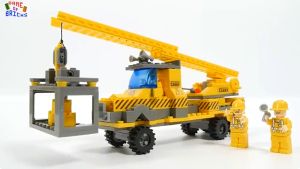 KEYIXING 192Pcs Engineering Construction Ladder Truck Bricks (13425)  Raion Educational Building Blocks