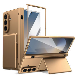 szhaiyu | Case for Samsung Galaxy Z Fold8 Ultra Z Fold 8 7 6 5 With Card Holder With S Pen Slot Bracket Mobile Phone Case Cover