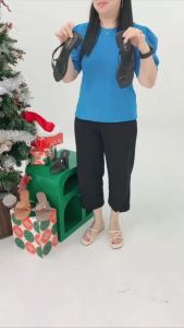 Luny - Amertha Casual Slippers Wanita Leather Synthetic Foam 2 cm - Woman Shoes