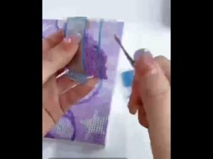 5D Diamond Painting Set DIY Kids Art and Craft Lukisan Kristal Aktivitas Prakarya Mainan Anak Full Drill Mosaic Rhinestones 20 x 20cm Sticker Lukisan Diamond