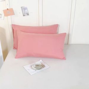 Solid color Premium Pillowcase Pillow case/Bolster case/ Wrinkle Free Ultra Soft Double brushed Fabric/Pillow cover/Pillow protector