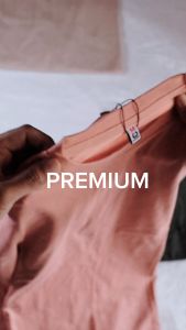 Baju kaos oversize wanita model slit ujung lengan lipat katun premium jopperside tow1