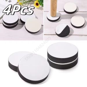 4Pcs Self Adhesive Thick Felt Furniture Sliders Pads Anti-Slip Mute Furniture Heighten Foot Pad Woods Floors Protectors Pads