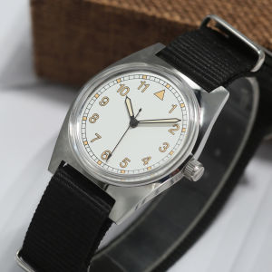 Mens pilot watch 36MM vintage Chinese watch Shanghai 8120 manual movement suitable for mens holiday gifts