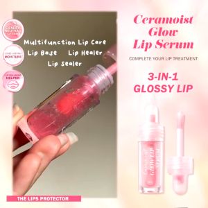 BNB BARENBLISS Ceramoist Glow Lip Serum | Melembabkan Bibir | Mencegah bibir kering | BPOM