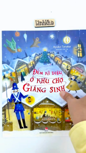 Sách tranh Đêm kì diệu ở khu chợ Giáng sinh - NXB Kim Đồng