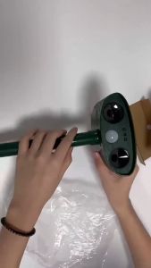 Ultrasonic Animal Control Solar Powered PIR Sensor Pest Bird Repeller Outdoor Yard Chaser Garden Deterrent Mouse Cat Dog Durable