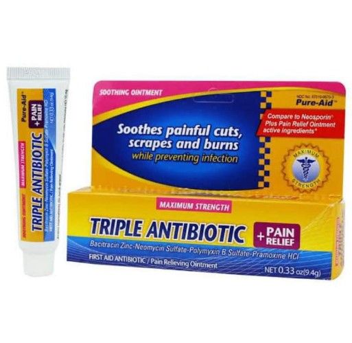 Pure Aid Triple Antibiotic Ointment 9 4g Lazada Ph