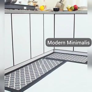 KOKOMI Keset Dapur Premium Clover: Menghadirkan Kesan Dapur & Karpet Dapur Tahan Minyak