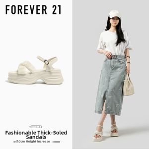 Forever 21 | Height Increasing French Style Comfortable Platform Sandals