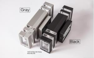 Đèn tườngĐèn Cột đèn vách đèn trụ atimon ngoài trời 1 đầu 2 đầu đèn bão đèn cổng bóng 1 màu  3 màu mã 173 và 174