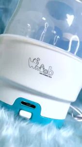 Hntob Large Capacity Baby Bottle Sterilizer Electric Steam One-key Operation Sterilization Smart