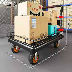 QINQI | Portable Foldable Cargo Trolley Cart