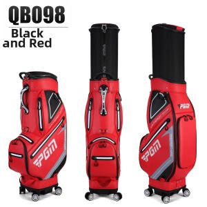 PGM GOLF | Hard Shell Waterproof Extendable Rolling Golf Bag