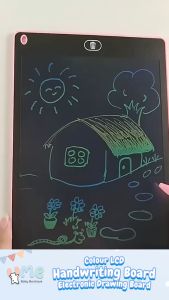 Ume Baby Colour LCD Handwriting Board Electronic Drawing Board Writing Tablet Sketching Pad Papan Lukisan 电子画板儿童绘画板